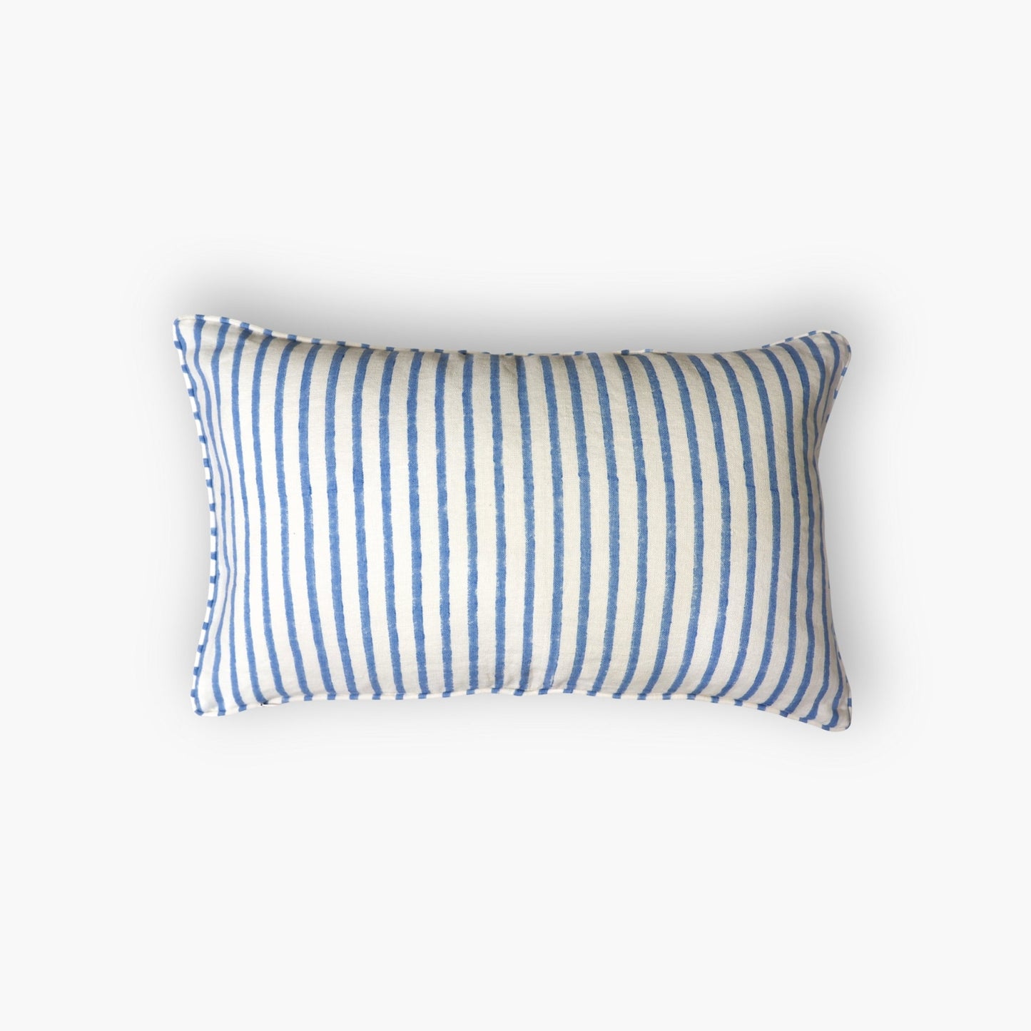 Neera Linen Hand-Printed Pillow Cover