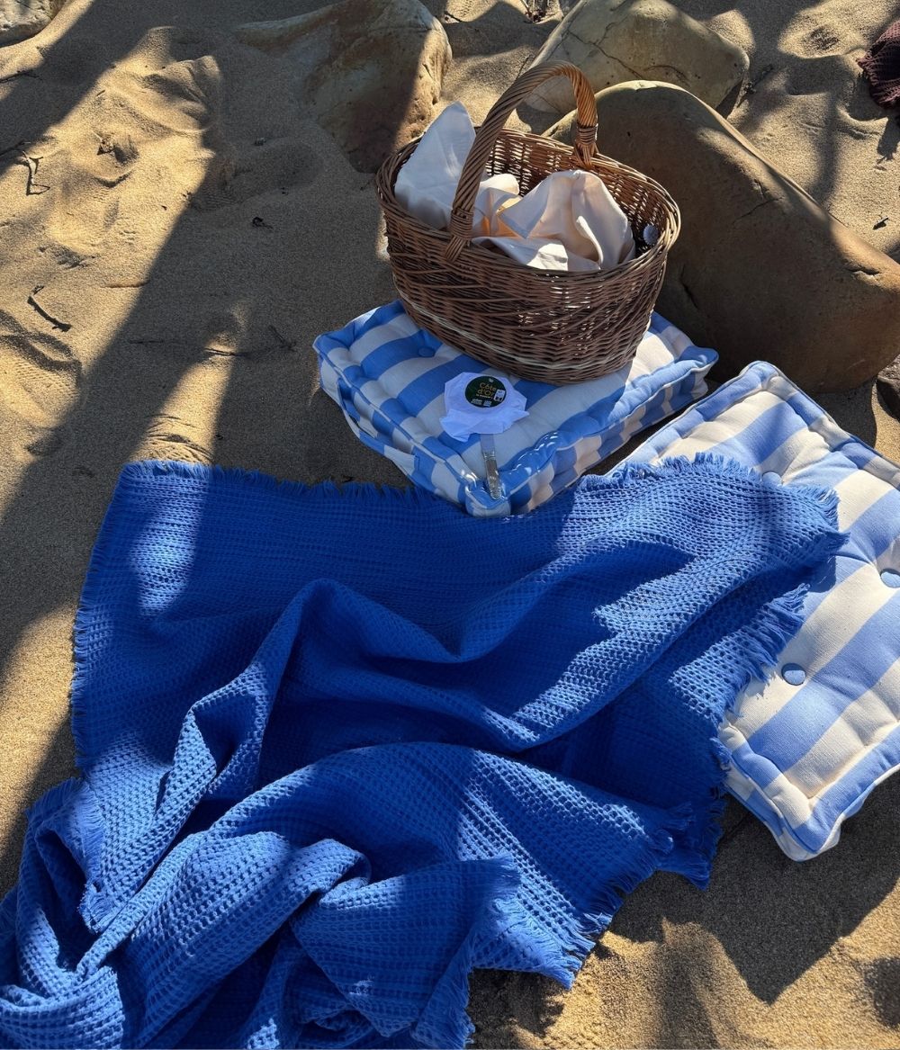 Waffle Towel Cielo