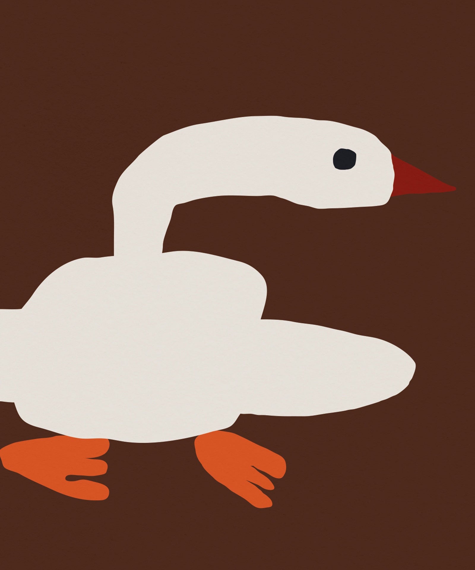 G for Goose Art Print