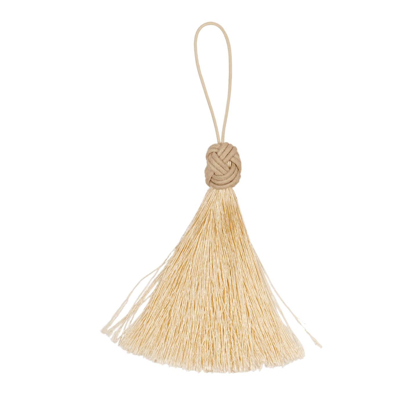 Key Tassel - Champagne