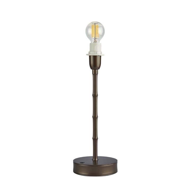 Bronze Bamboo Rechargeable Lamp Base - 30cm