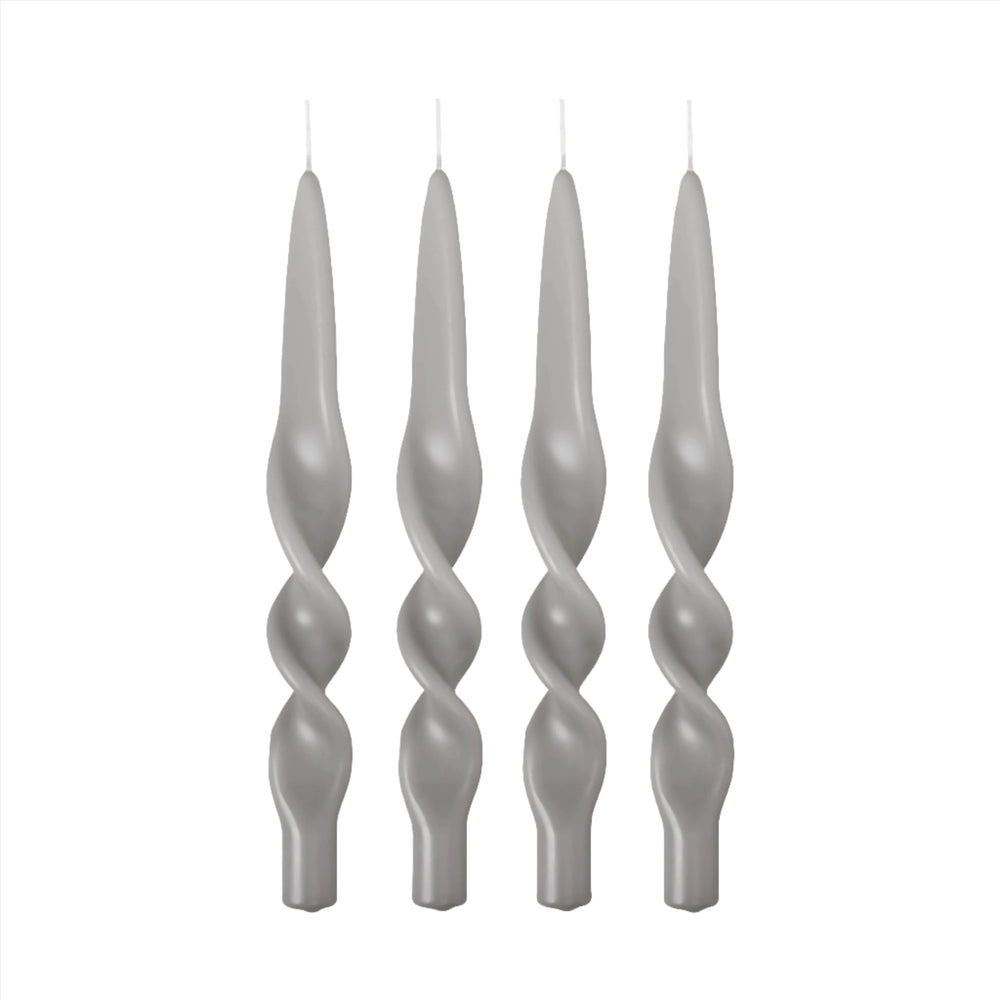 Swirl Candle - French Grey