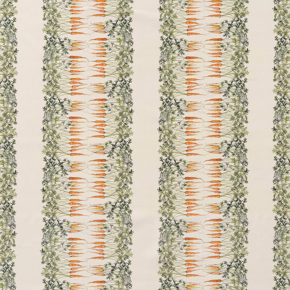 Carrot Stripe Fabric