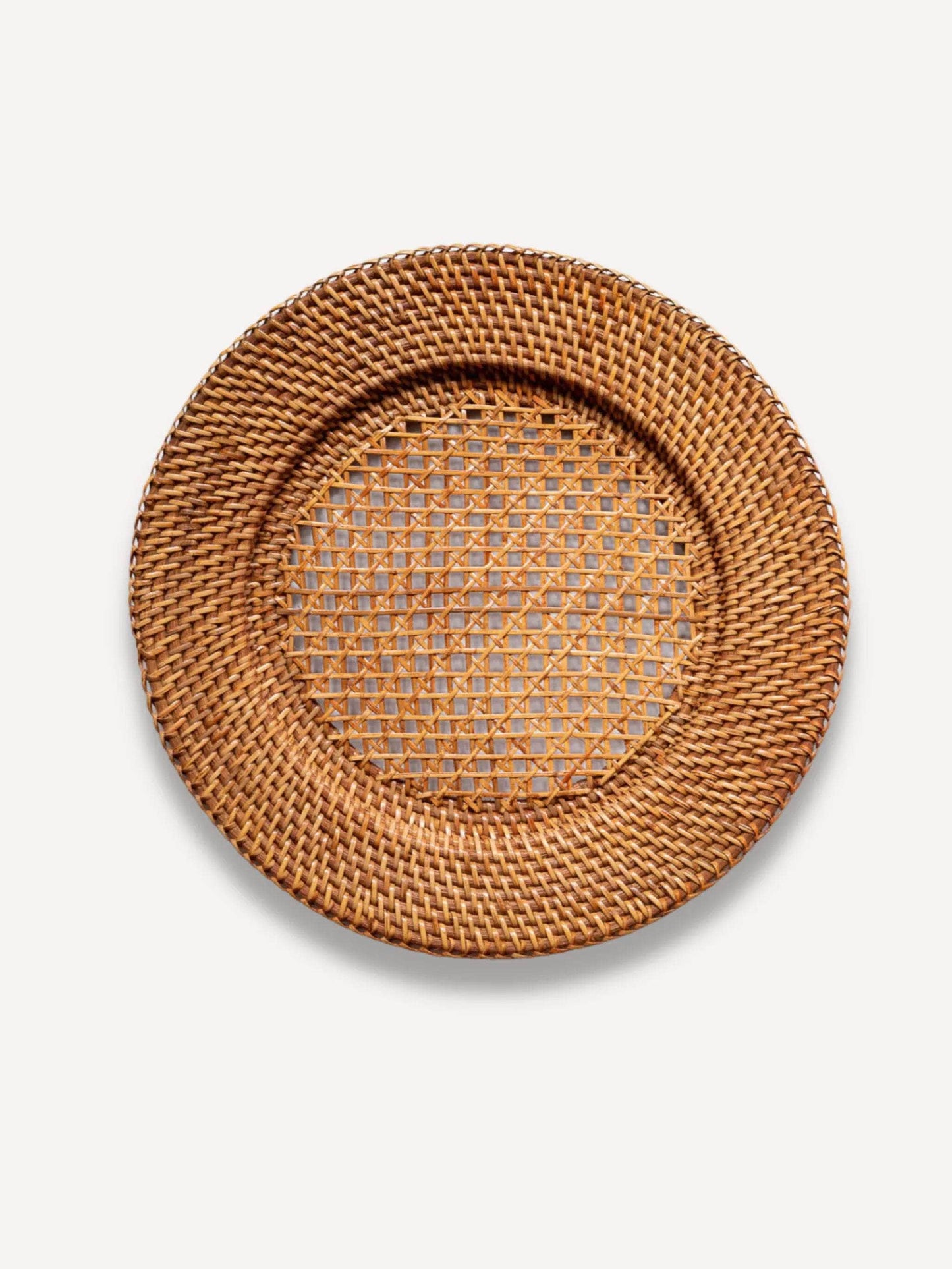 Rattan Charger Plate