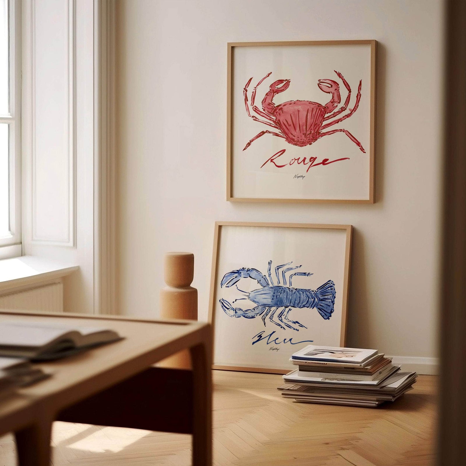 Crabe Rouge Print