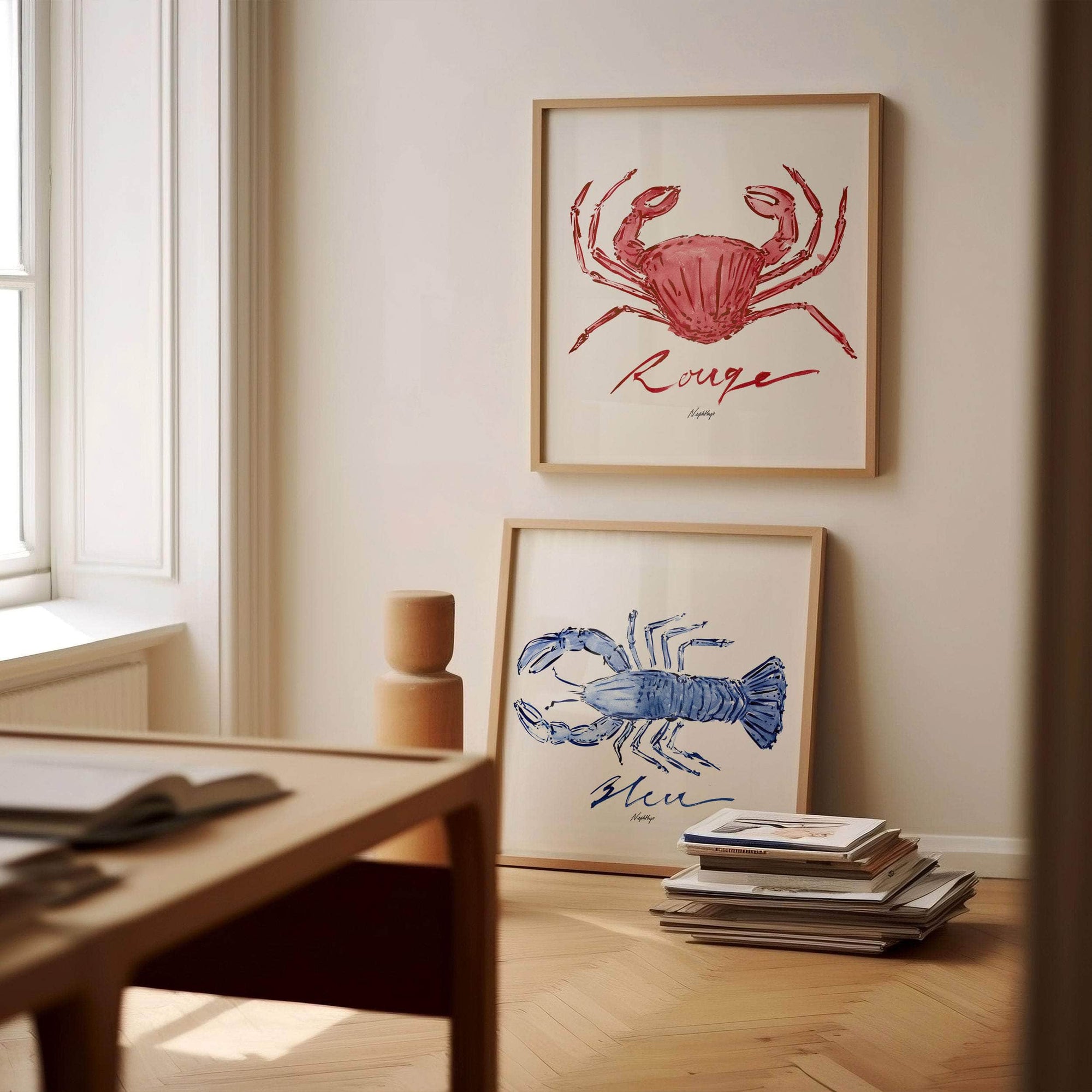 Crabe Rouge Print