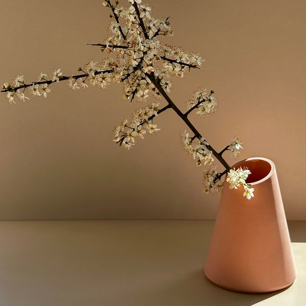 Angle Vase Siena Pink