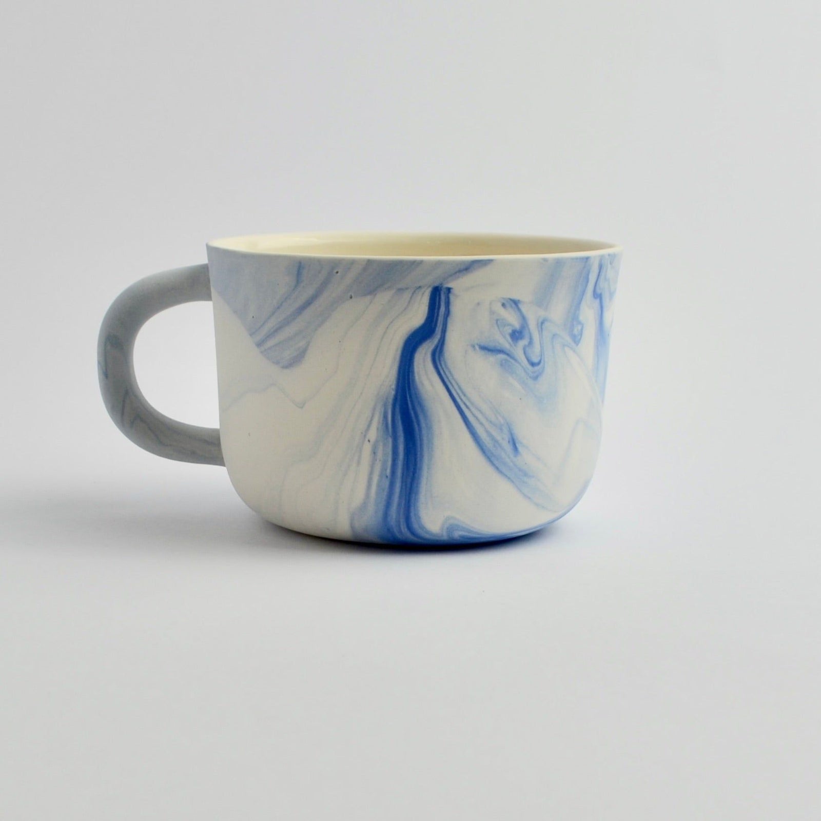 Coffee Cup Deep Blue Marble