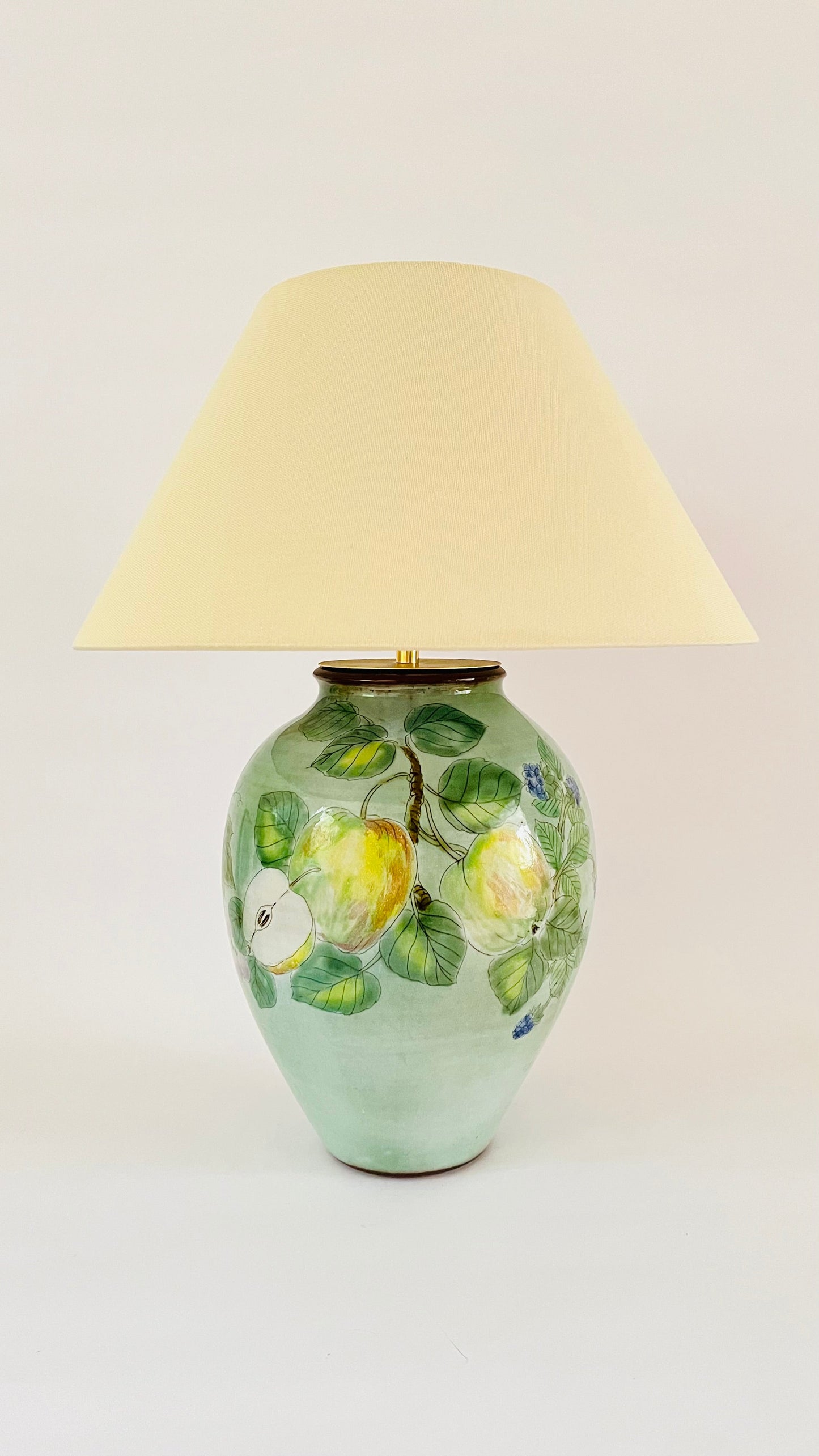 Chelsea Pottery Fruit Lamp
