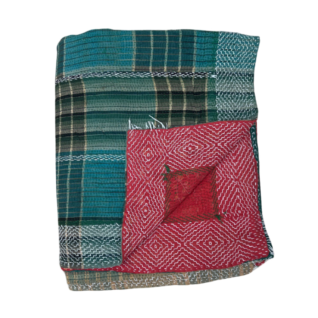 Midweight Kantha Quilt No. 790