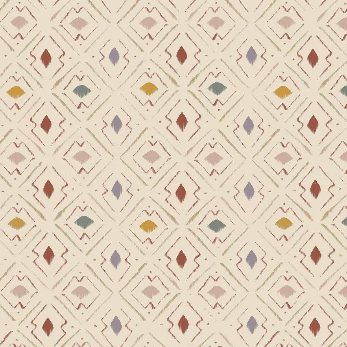 Lulu Cinnamon Tobacco Wallpaper (10m Roll)