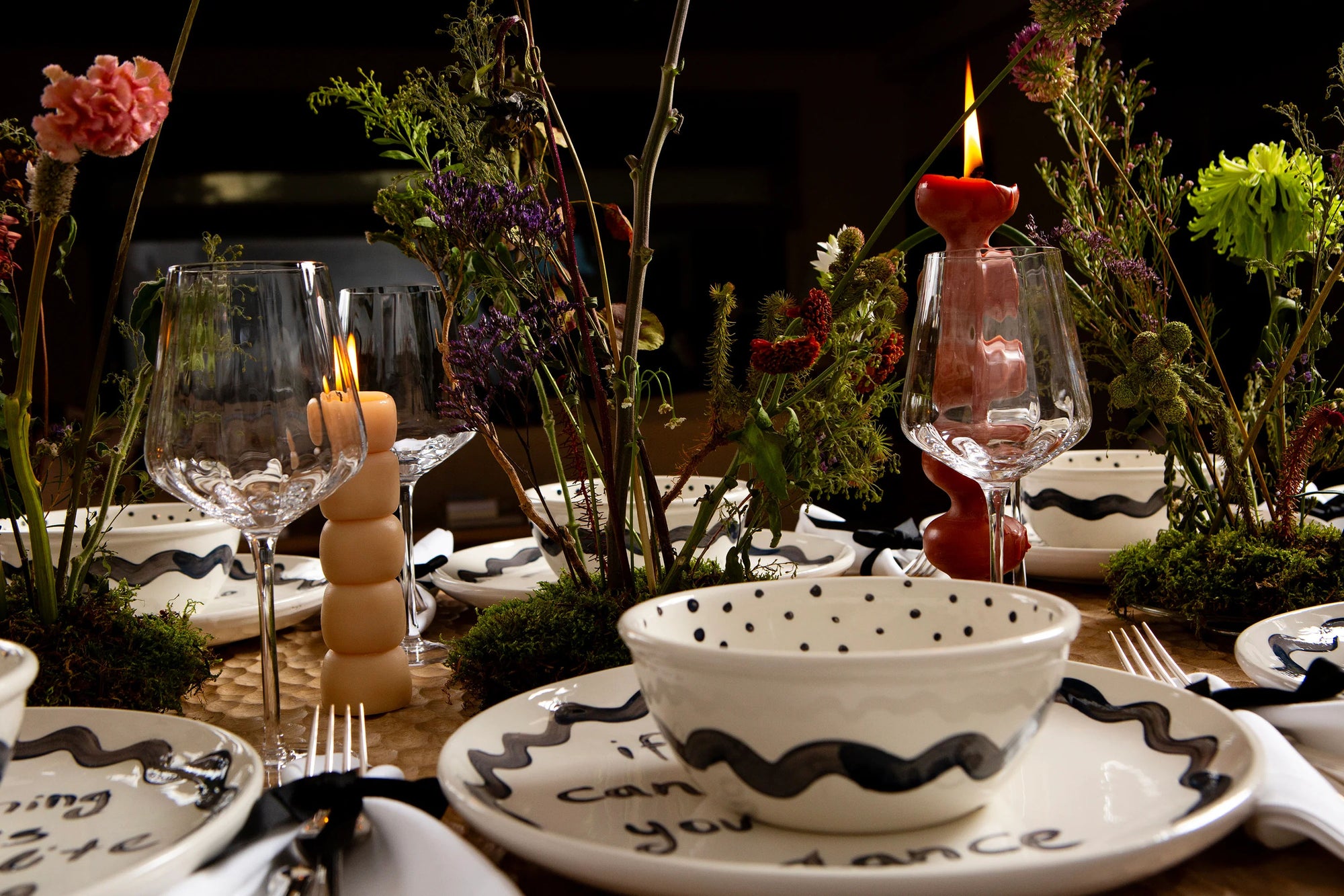 Anger Over' Poetry Hand Painted Bowl 5/12