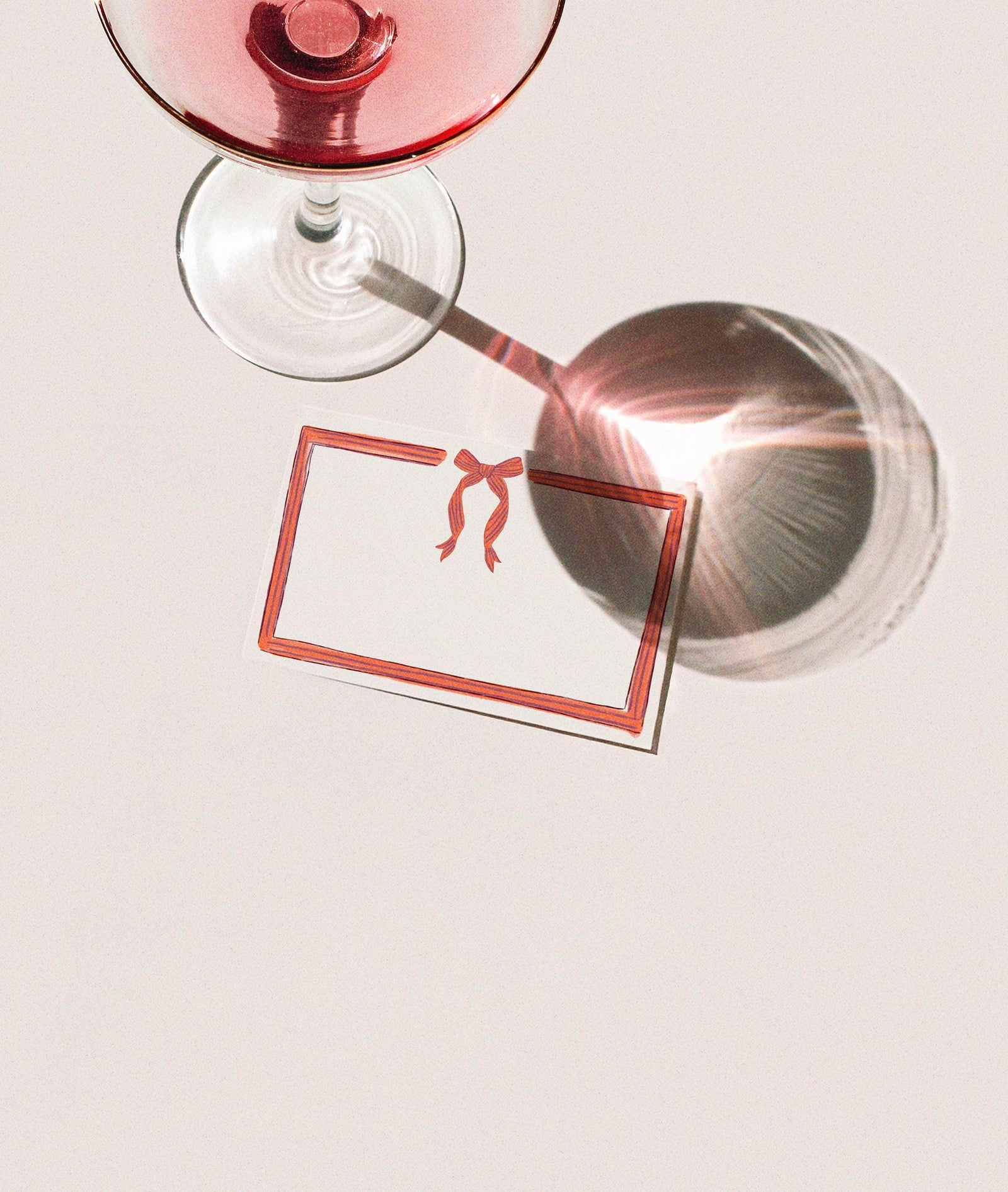 Raspberry Ripple Placecards - Set of 10