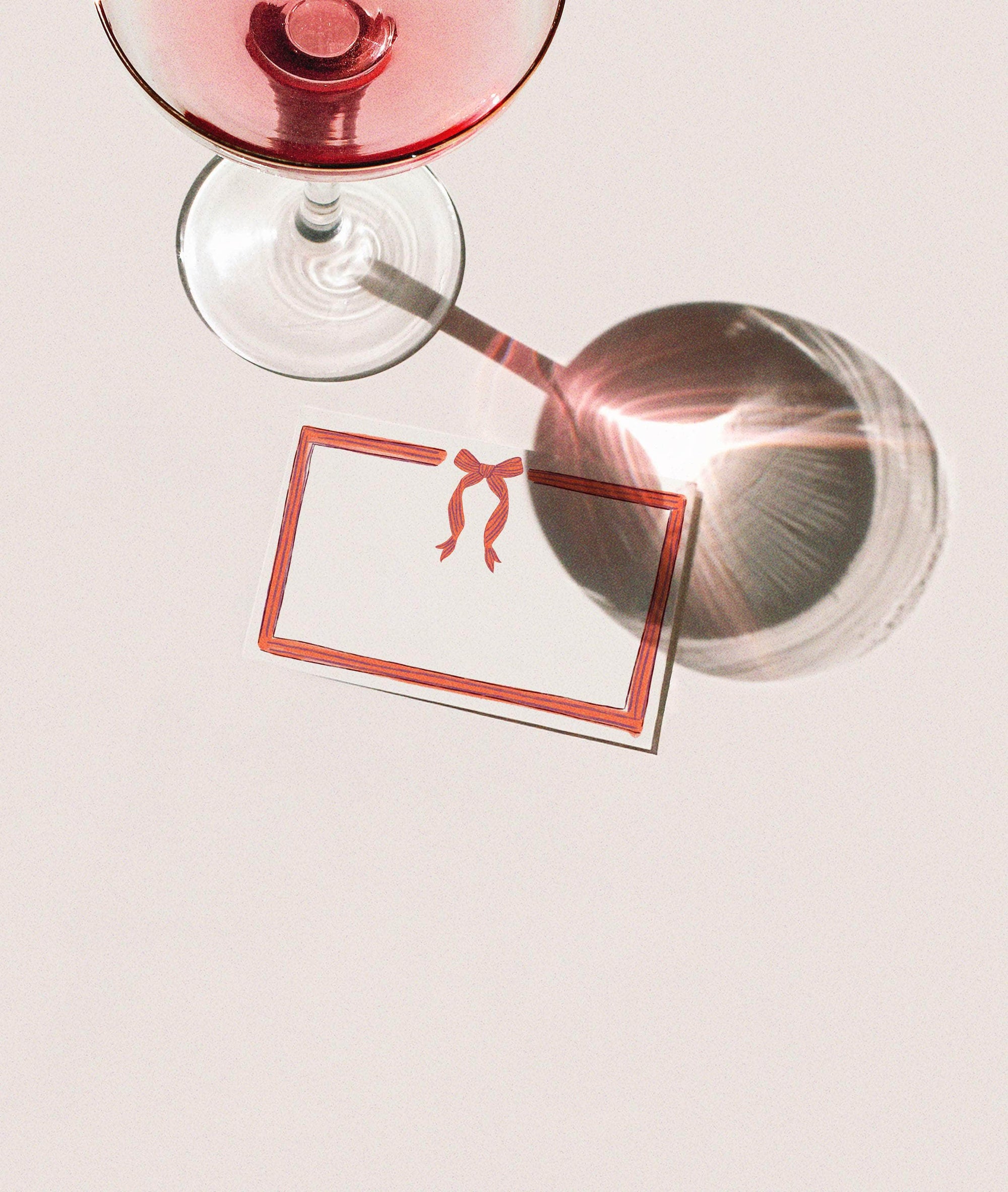 Raspberry Ripple Placecards - Set of 10