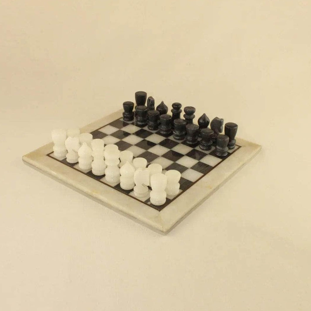 Marble Chess Table