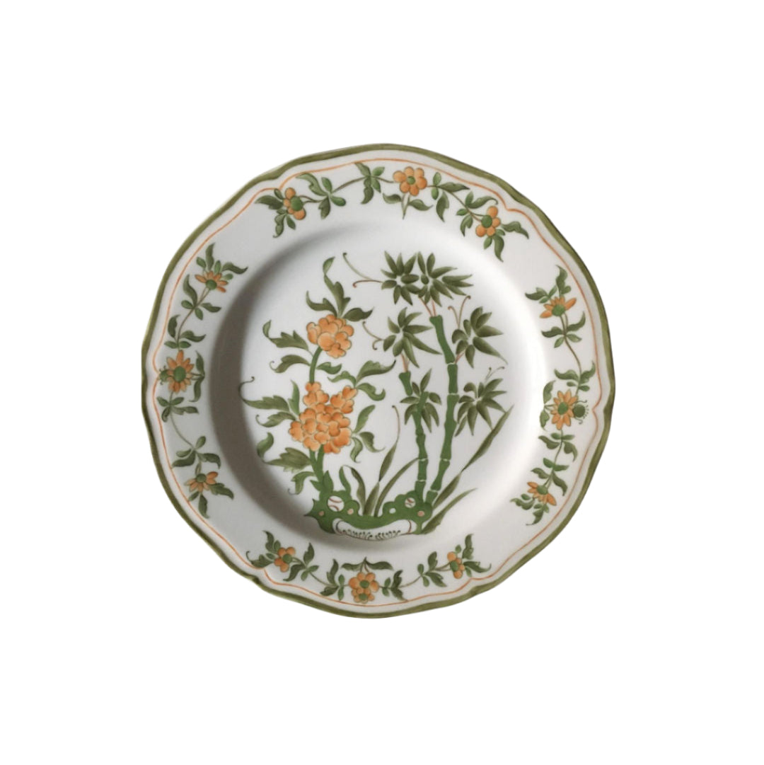 Sveva's Home Porcelain Floral Dining Plates Big and Small Set of 4