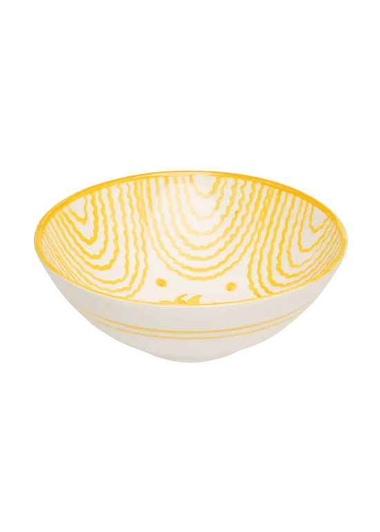 Large Yellow Serving Bowl