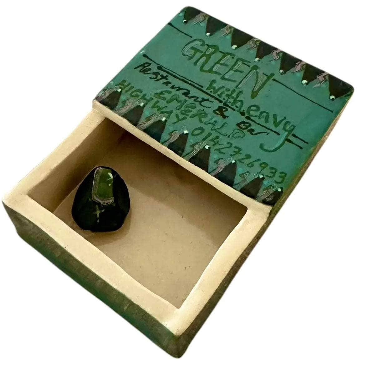 Green with Envy Matchbox