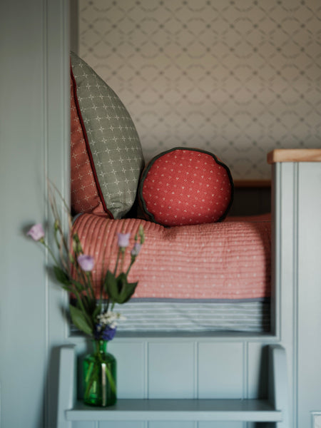 Tiroler Check Fabric - Alpine Green