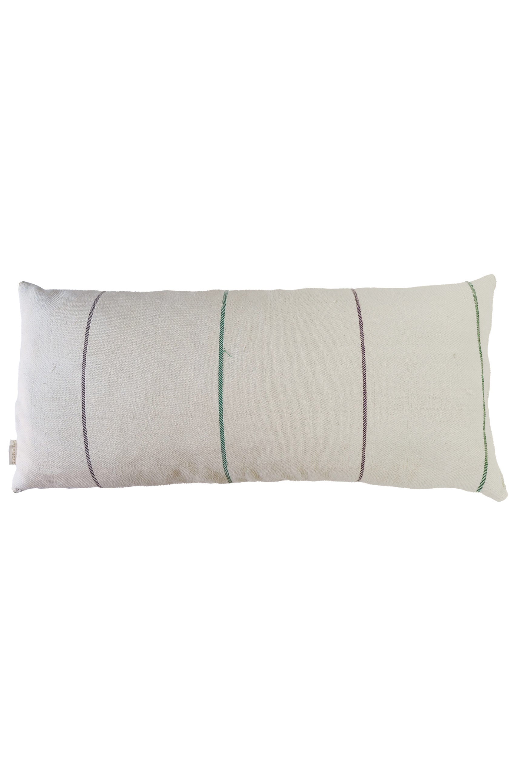 Antique Flour Sack Bolster