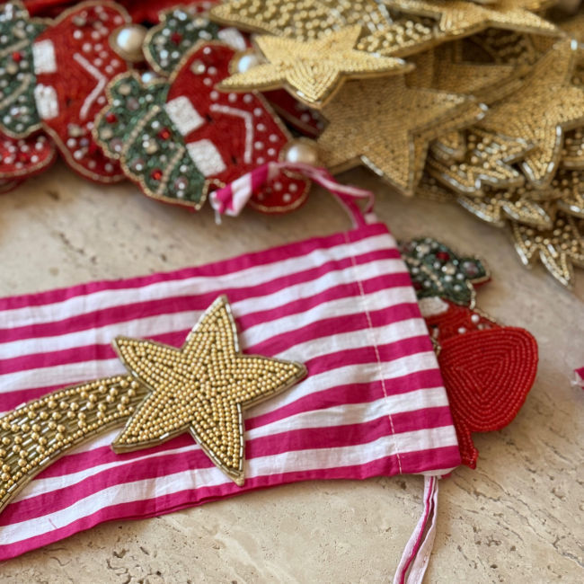 Set of Christmas Coasters