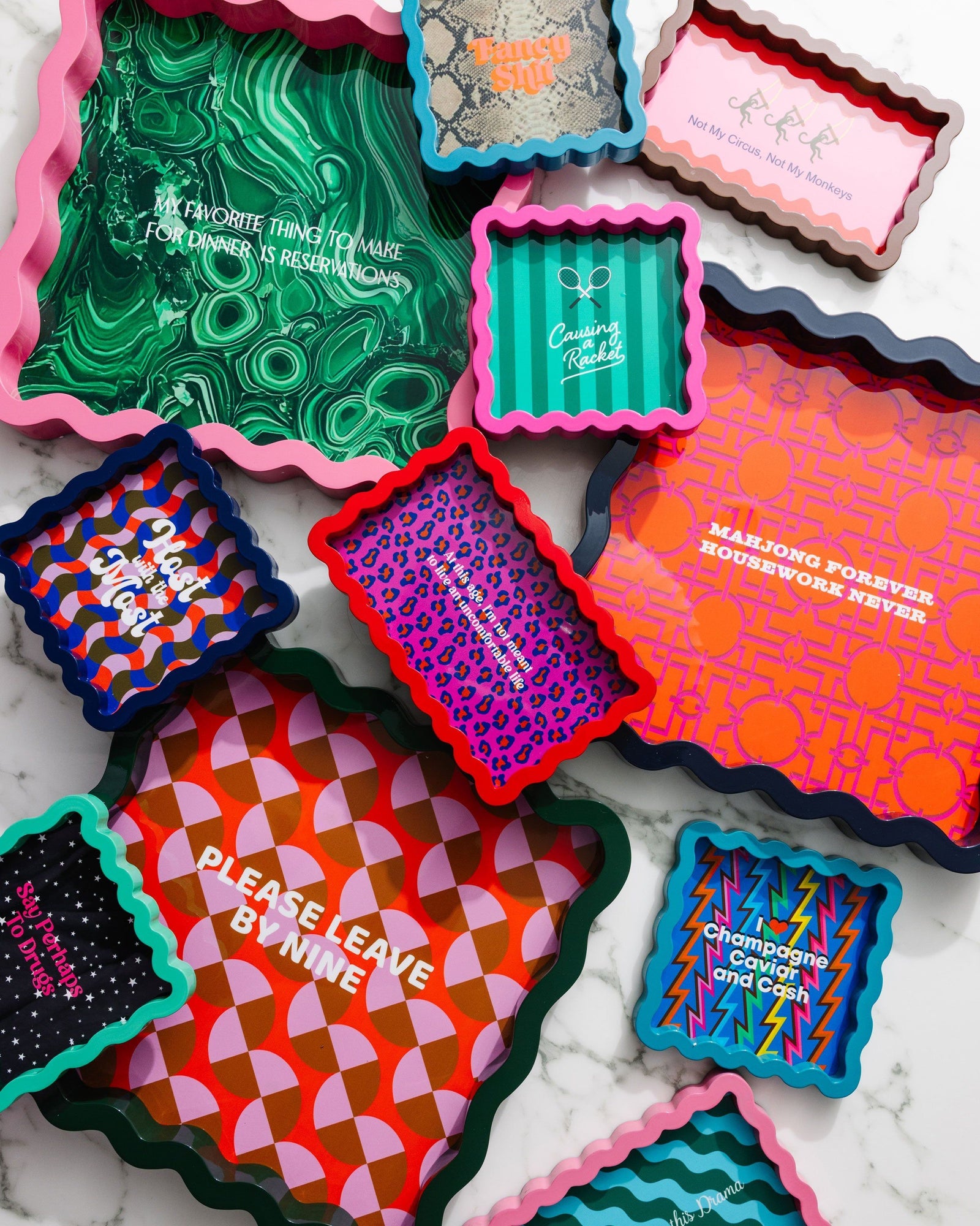 Not My Circus Lacquer Tray