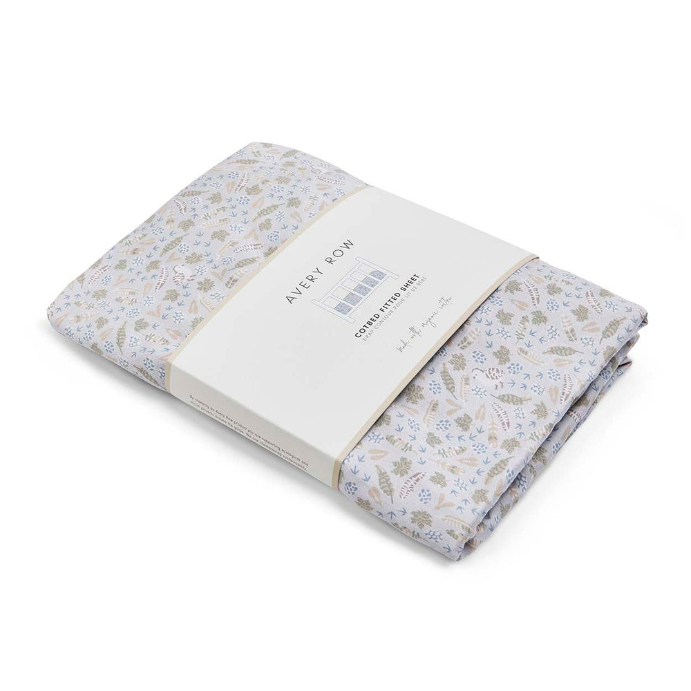 Cotbed Fitted Sheet - Nature Trail