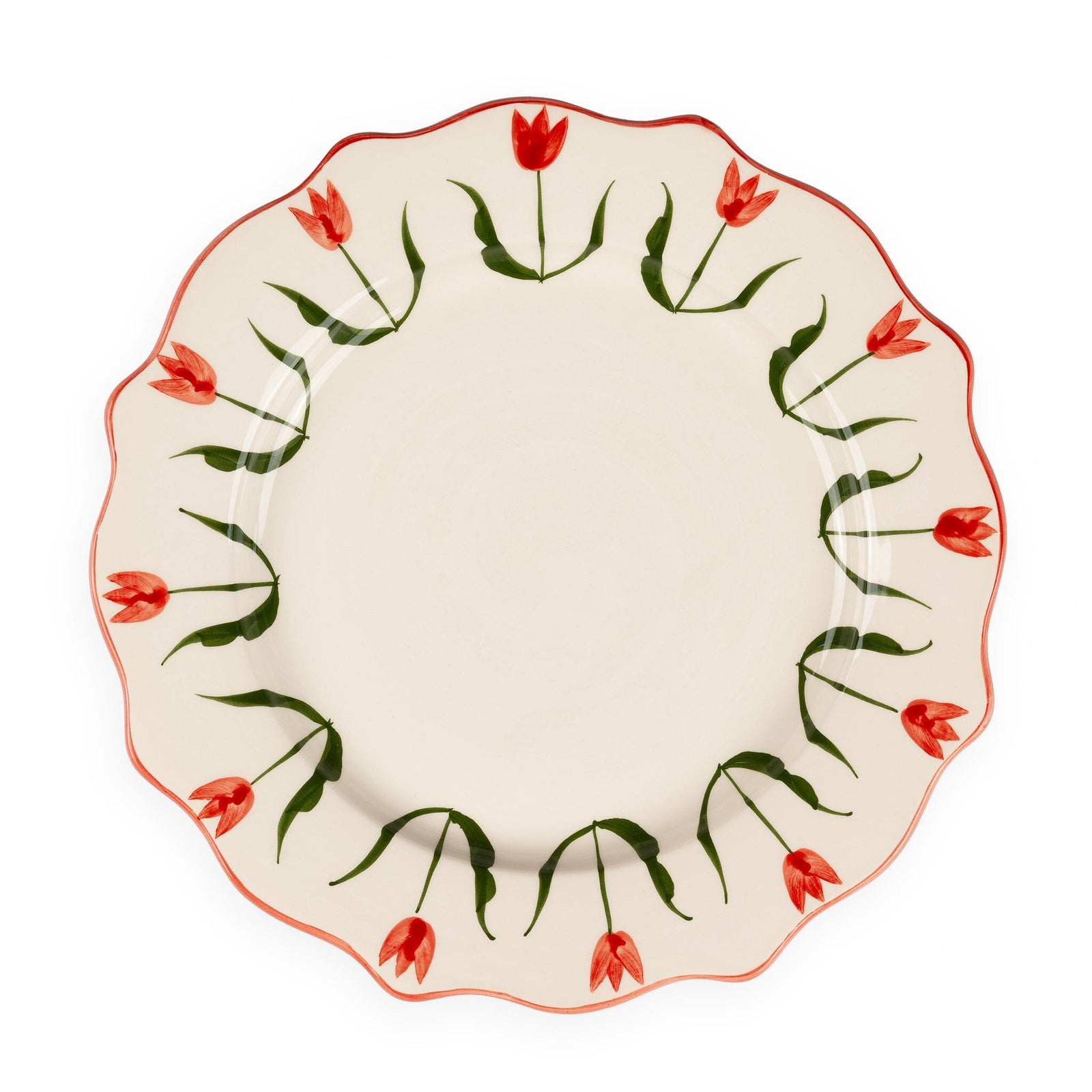Fan Fan Dinner Plate