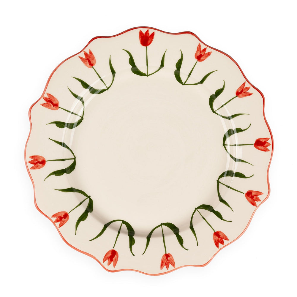Fan Fan Dinner Plate