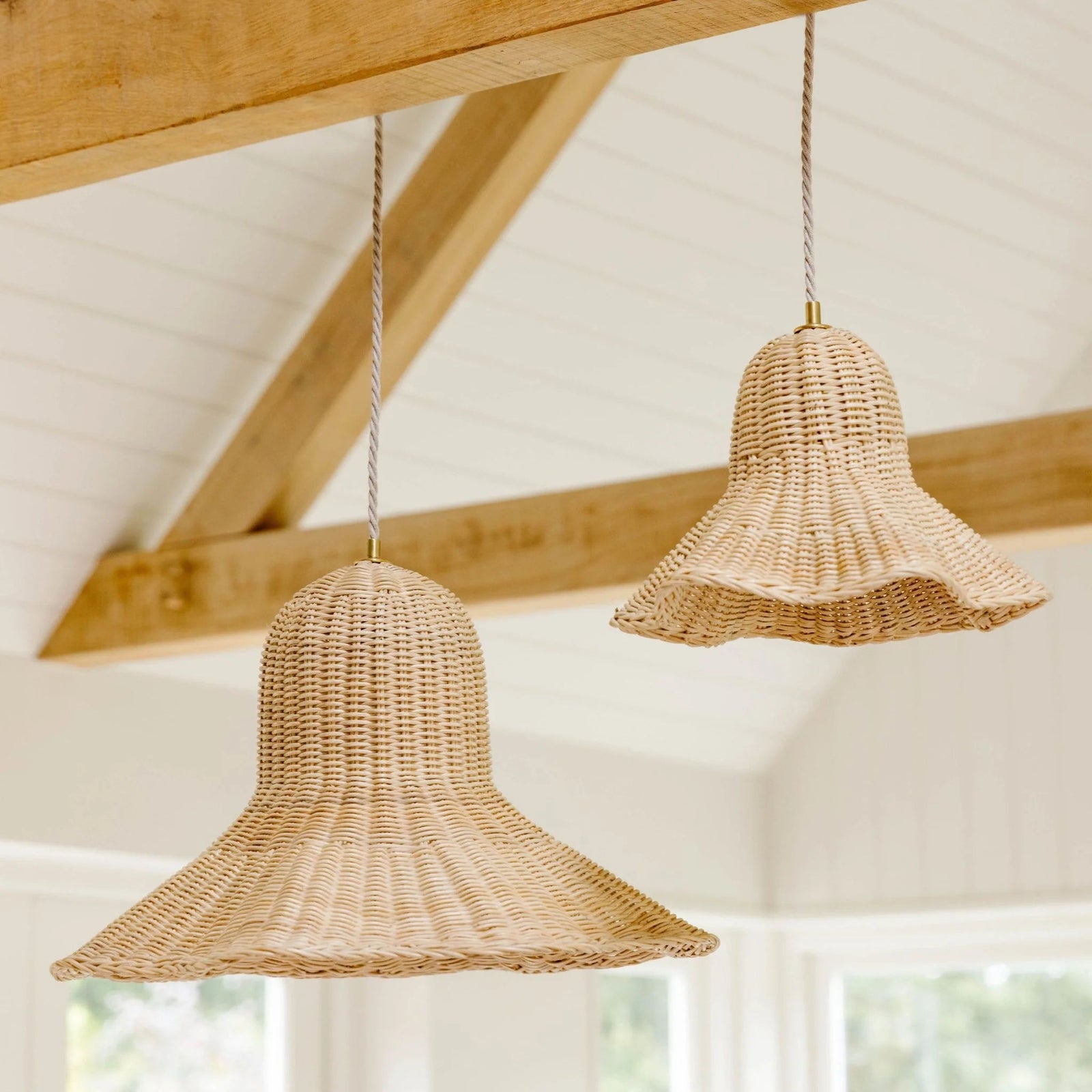 Octavia Rattan Pendant Shade (Medium)