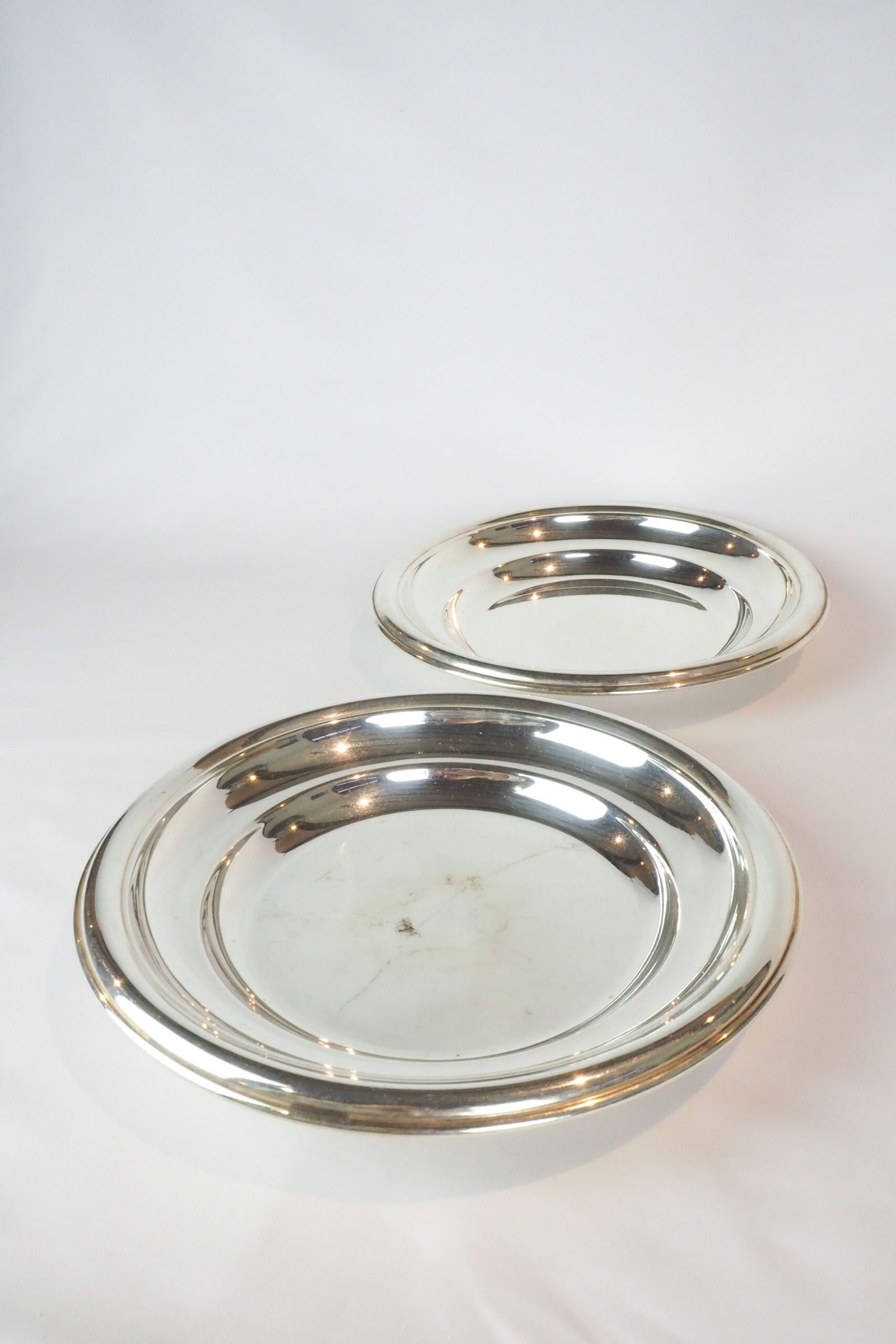 Pair of Silver Plate Platters