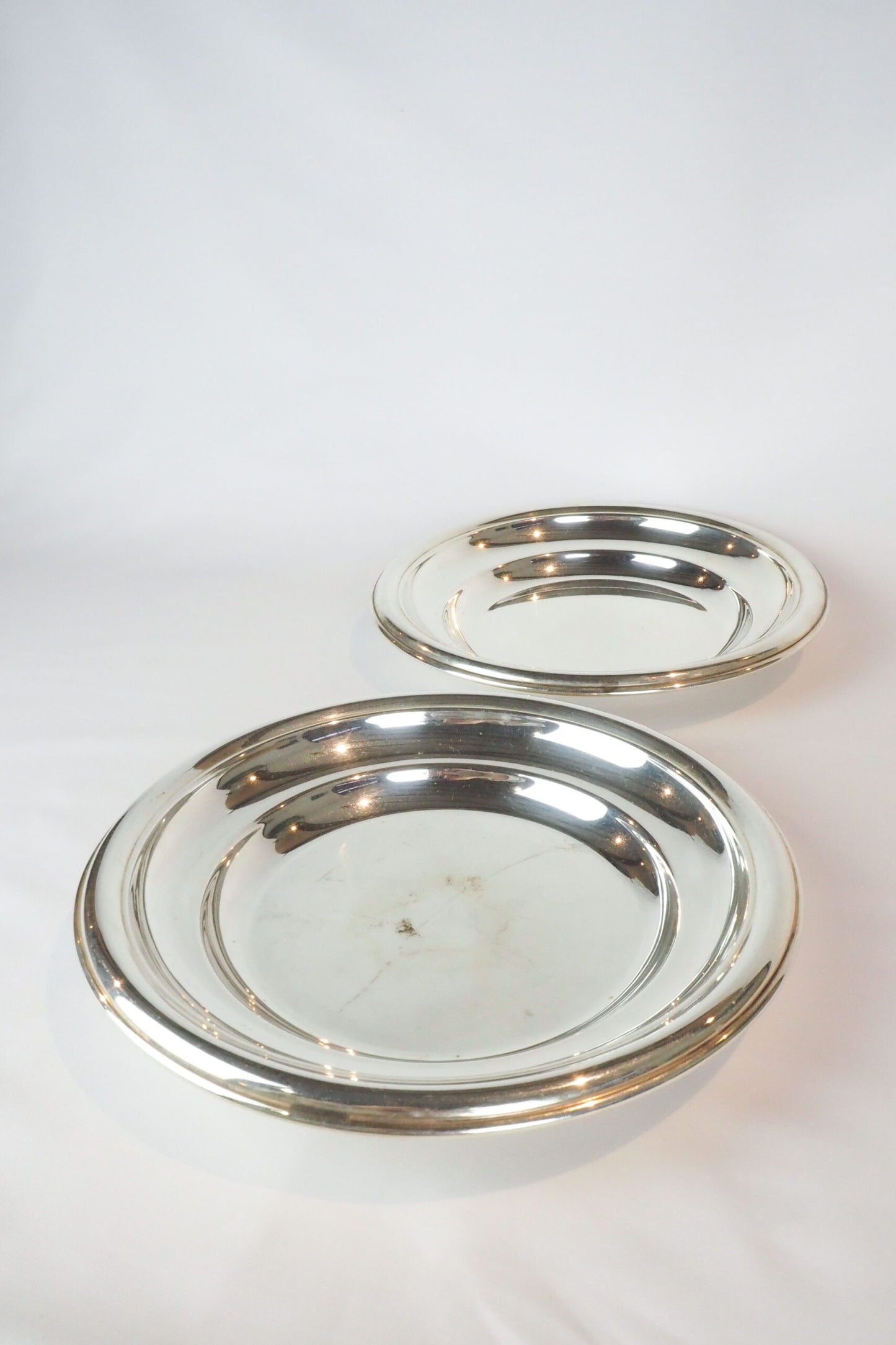Pair of Silver Plate Platters