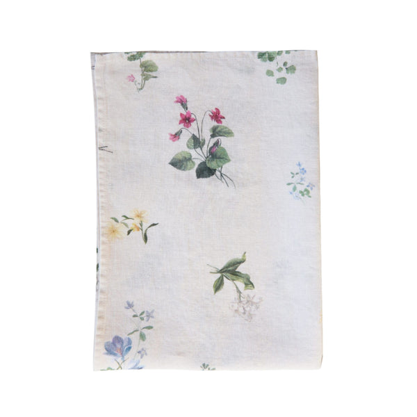Signs of Spring Linen Runner