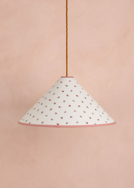 Petites Fleurs Parasol Lampshade - Berry