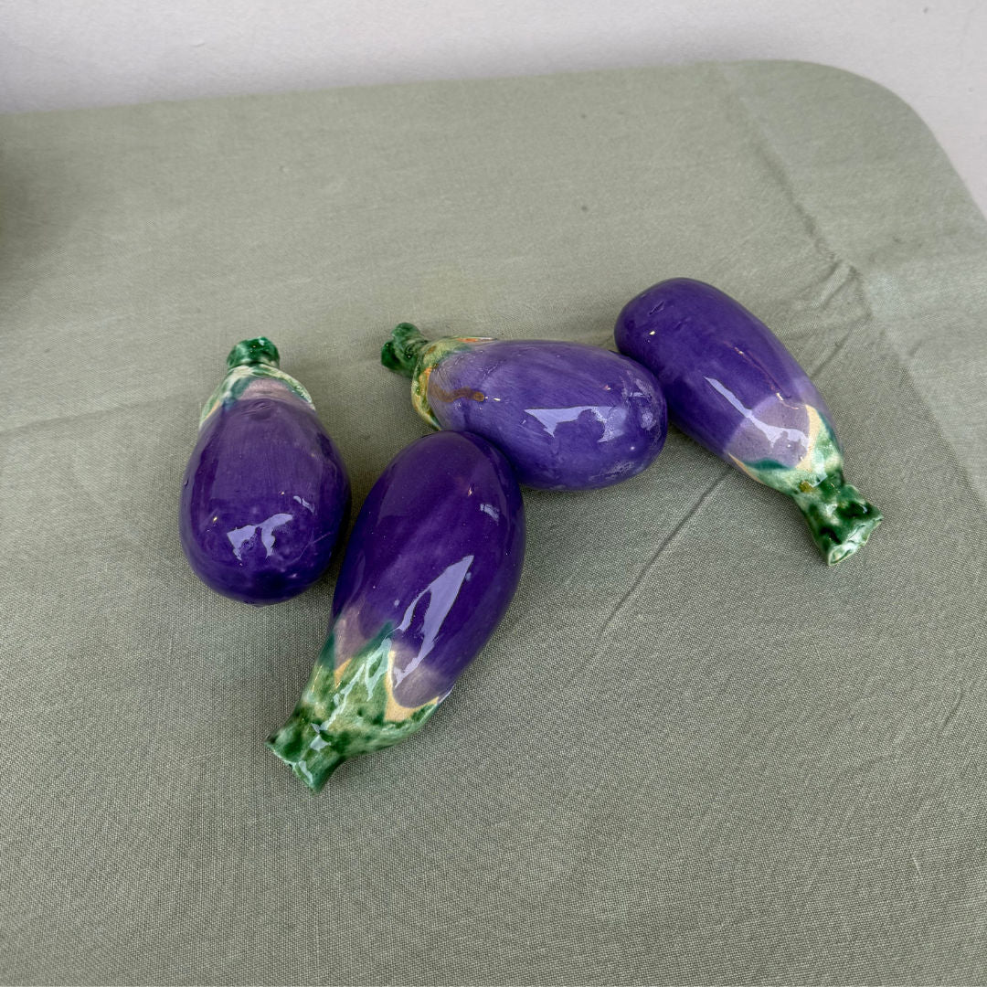 Ceramic Eggplant