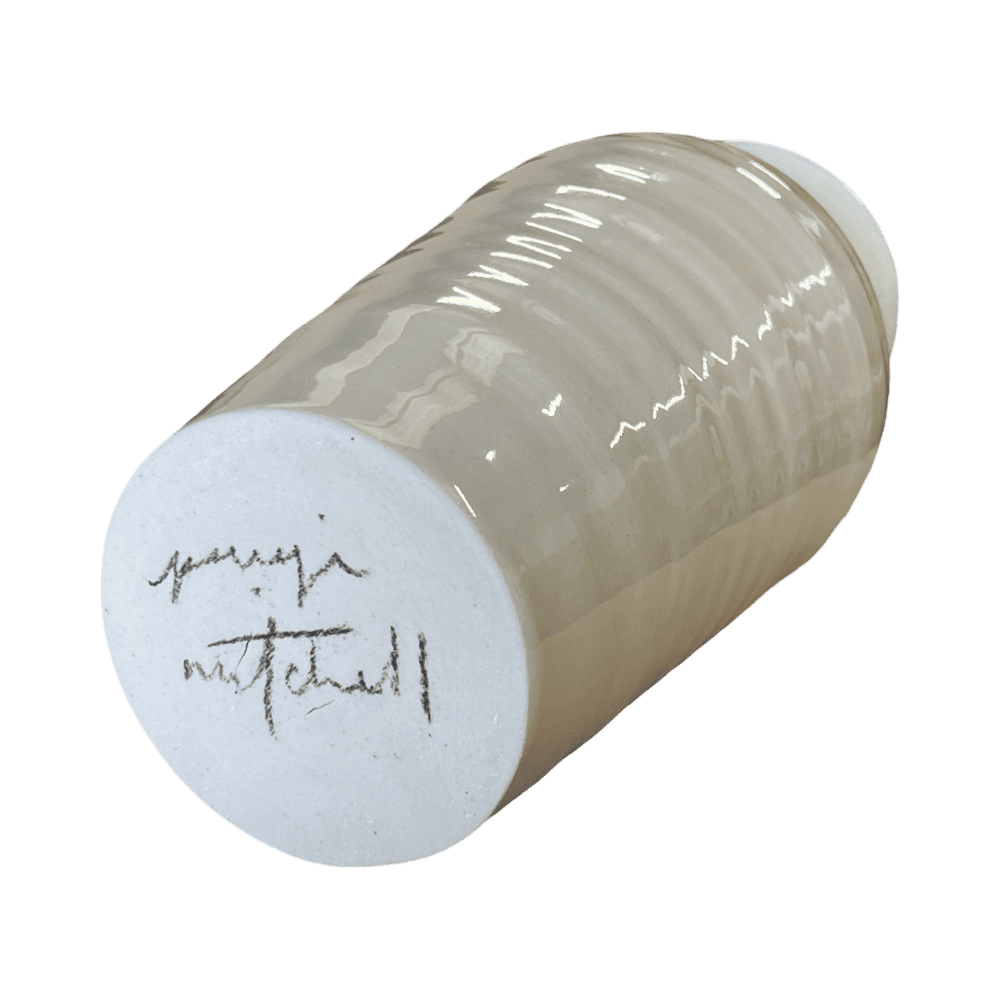 White Stoneware Vase #2