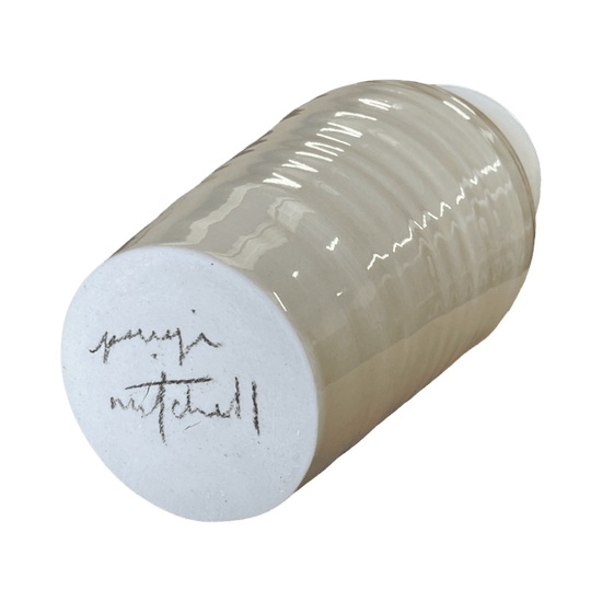 White Stoneware Vase #2