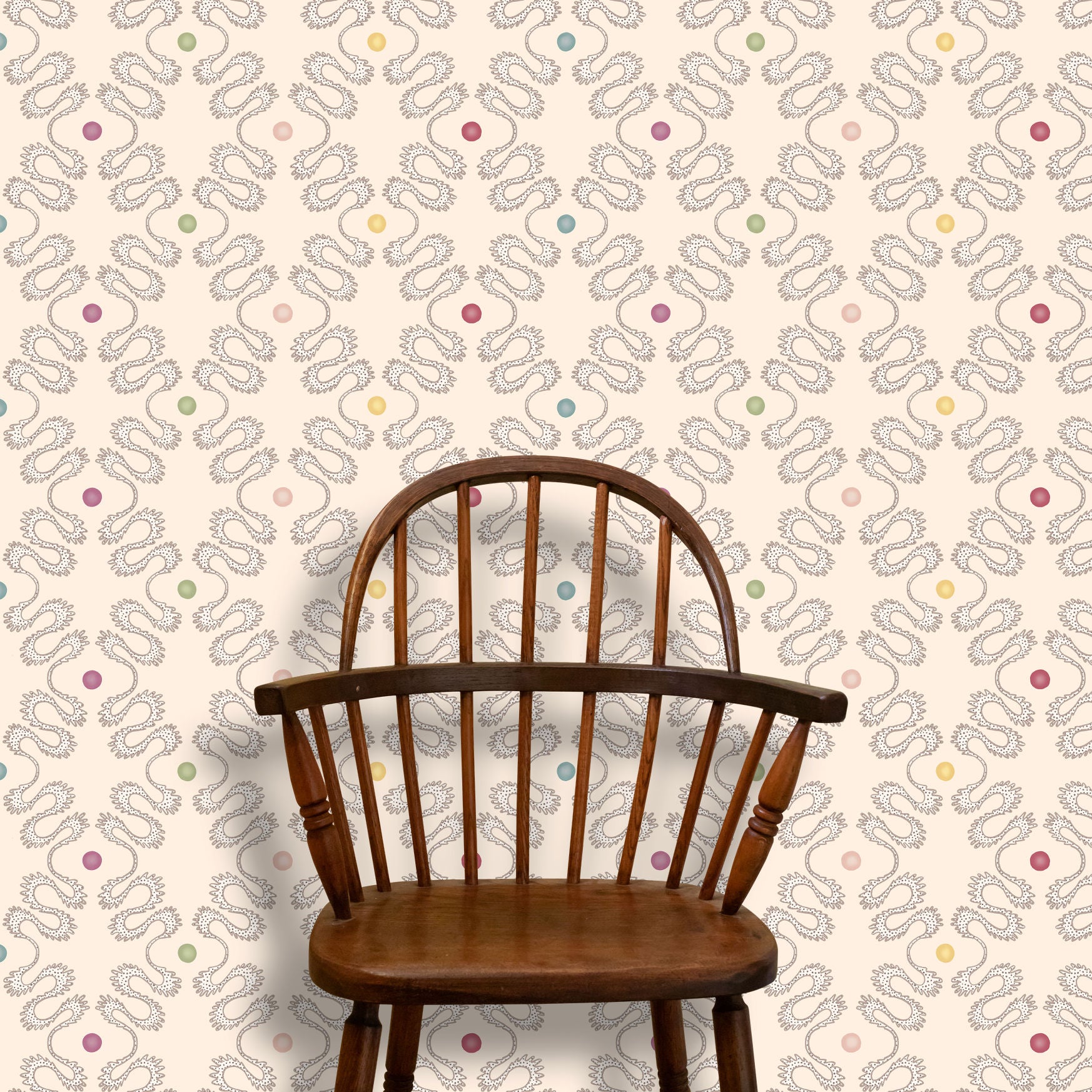 Pattern Play Wallpaper - Candy