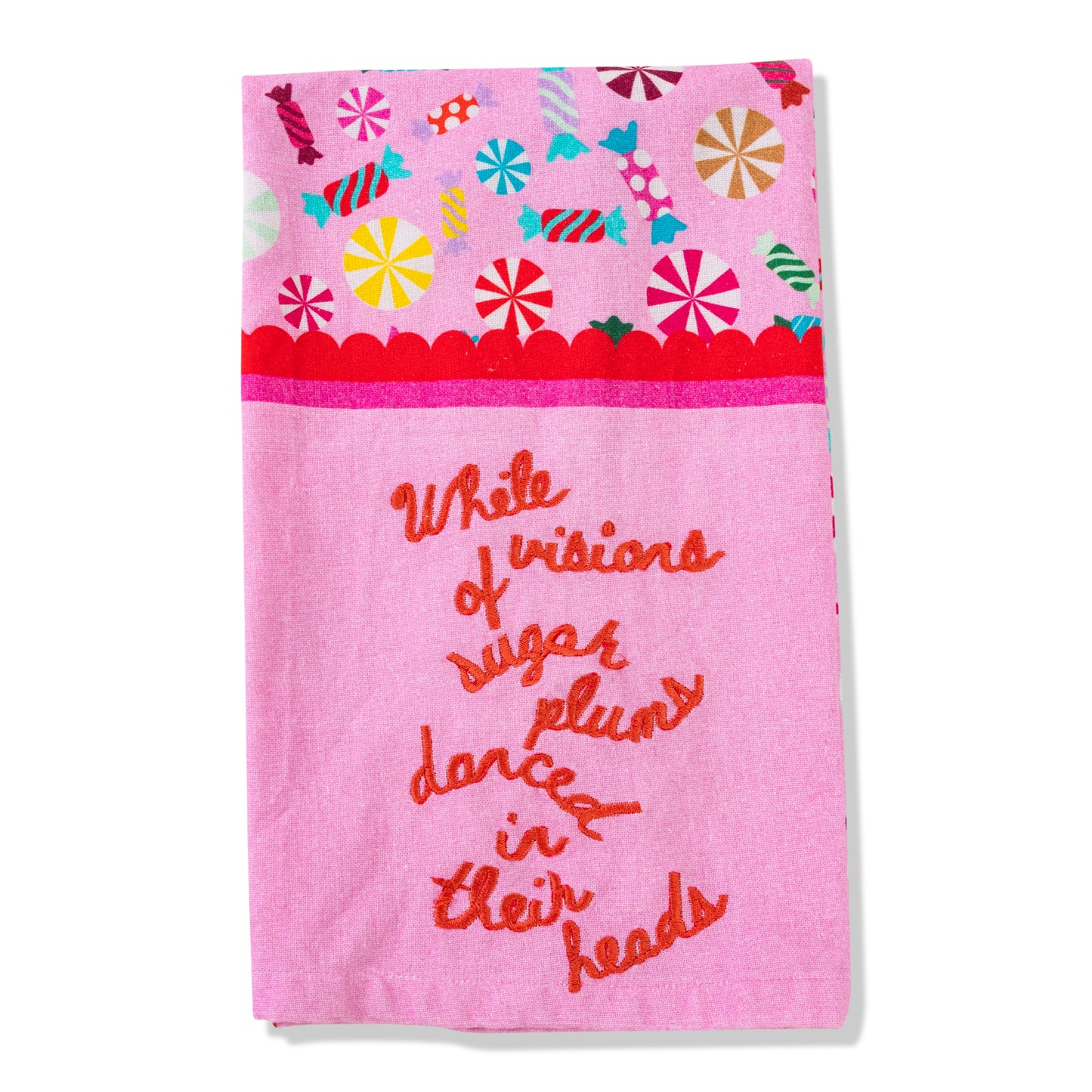 Sugar Plums Dish Towel