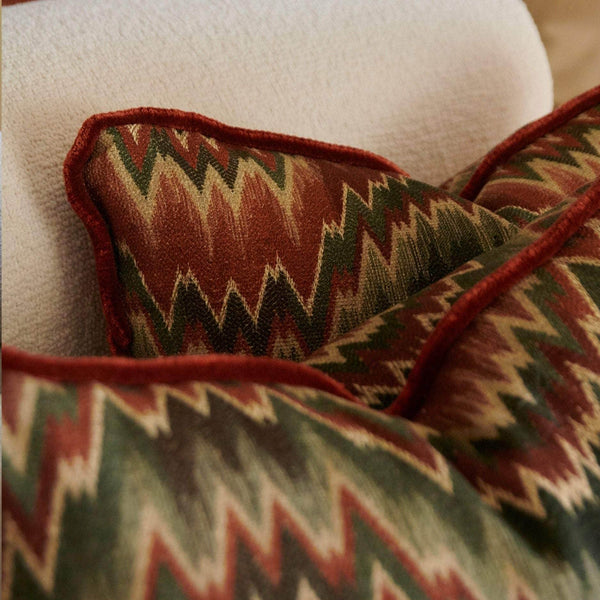 Pillow Herringbone Orange