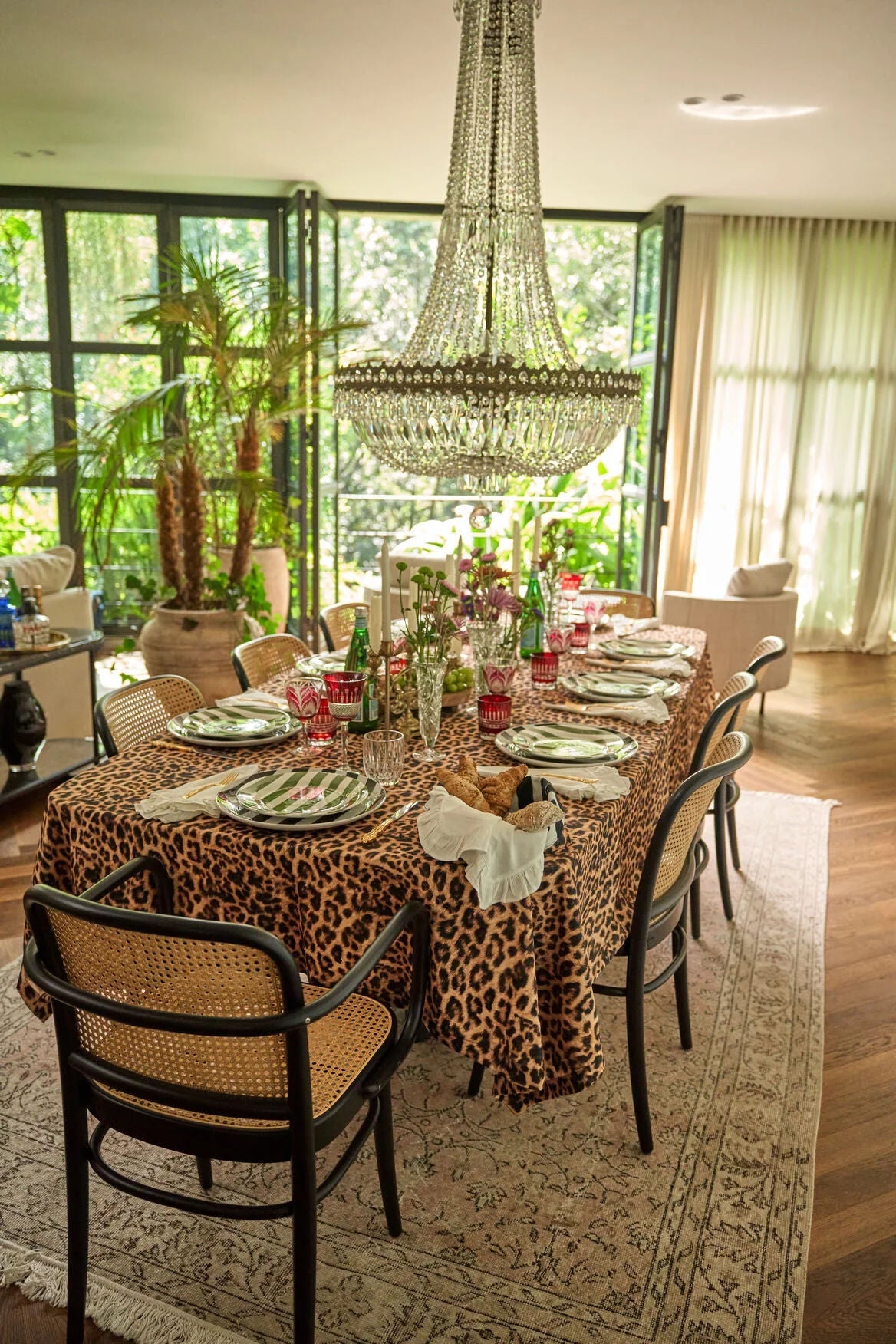 Animal Print Tablecloth - Between Us