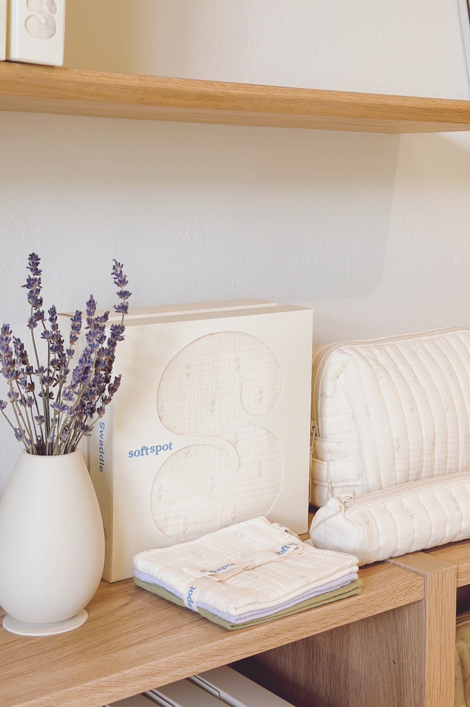 Soft Swaddle – Lavender Field