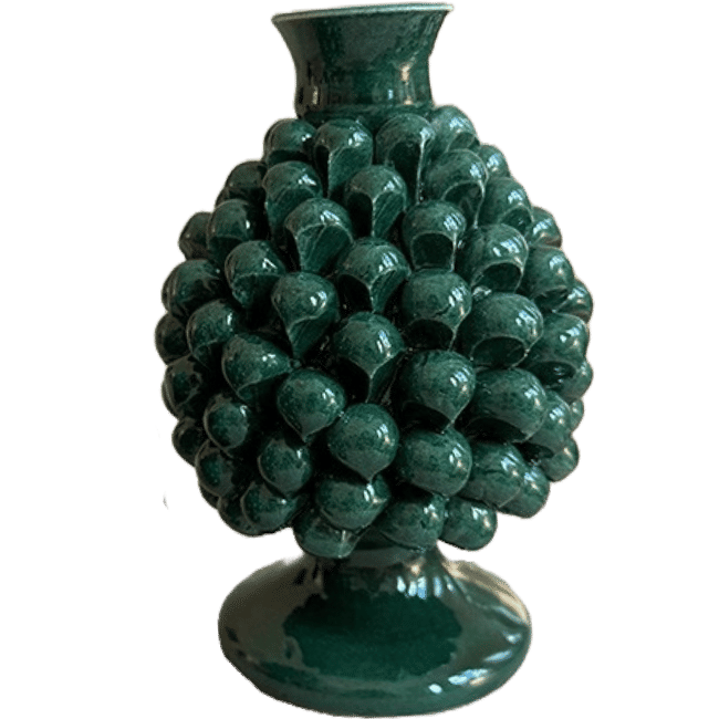 Pigna Candle Holder Green – Medium