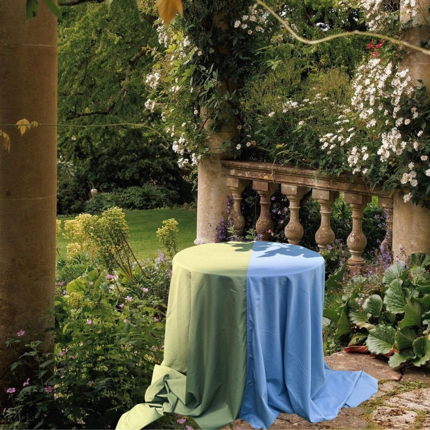 Charlie Colorblock Retangle Tablecloth 250 x 140 cm