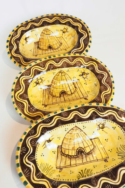 Oval Bee Dish