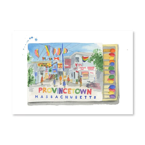 Provincetown Matchbook Print