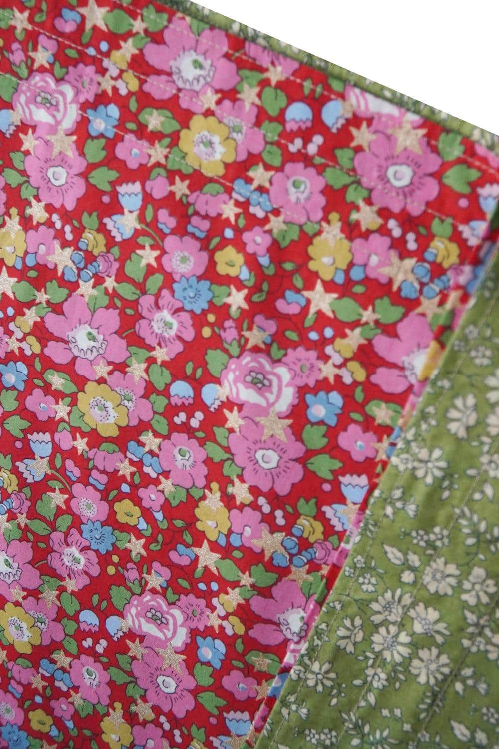 Reversible Tablecloth made with Liberty Fabric BETSY STAR & CAPEL