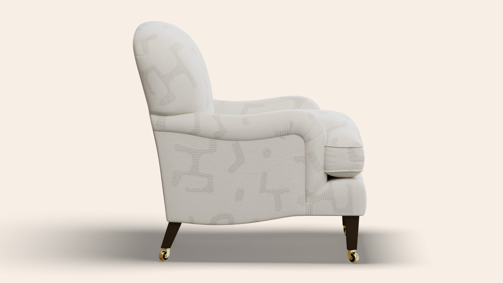 Sofia Armchair, Raphia, Powder