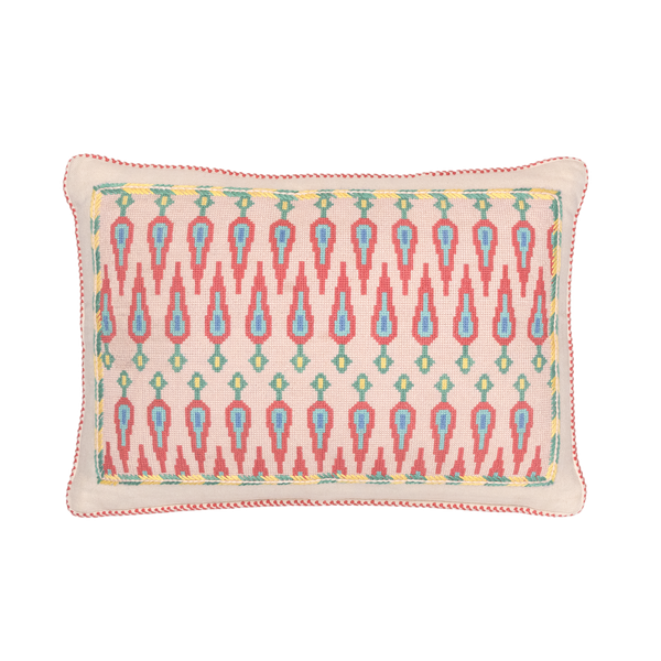 Cross-Stitch Pillow Cover 14×20 in