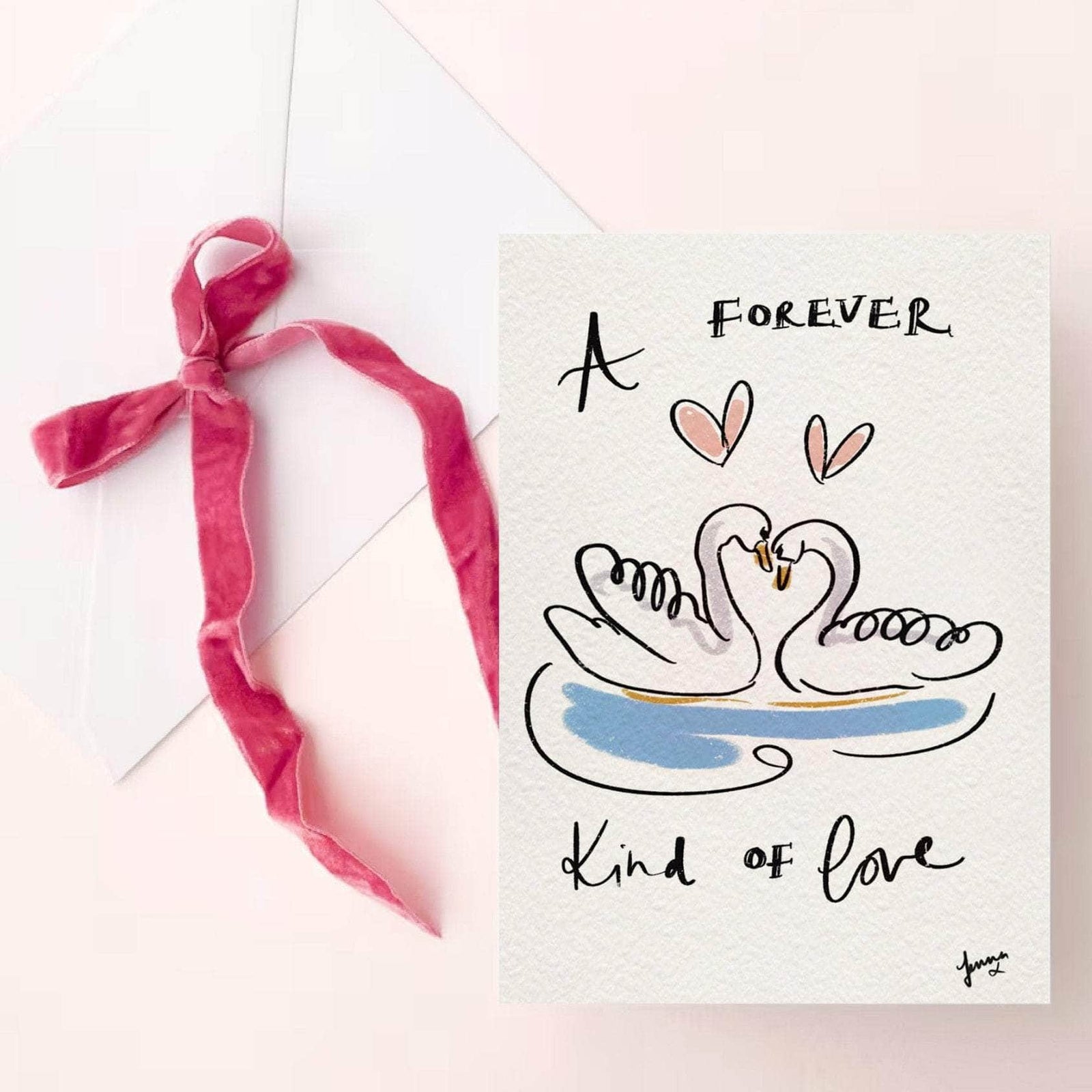 Forever Yours Greeting Card